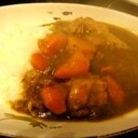 ストーブで作るコラーゲンたっぷりチキンカレー